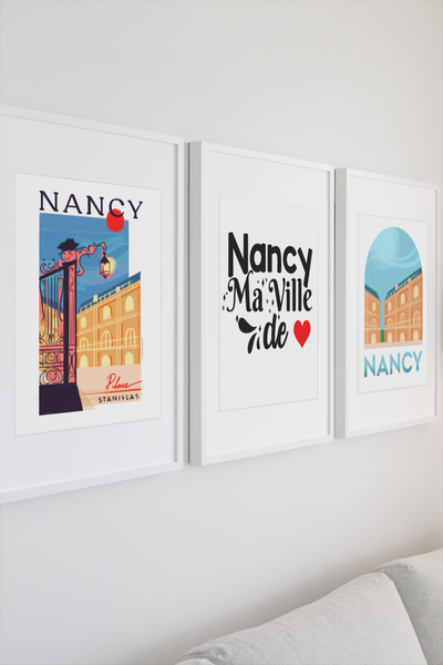 Affiche A3 "Nancy Architecture"