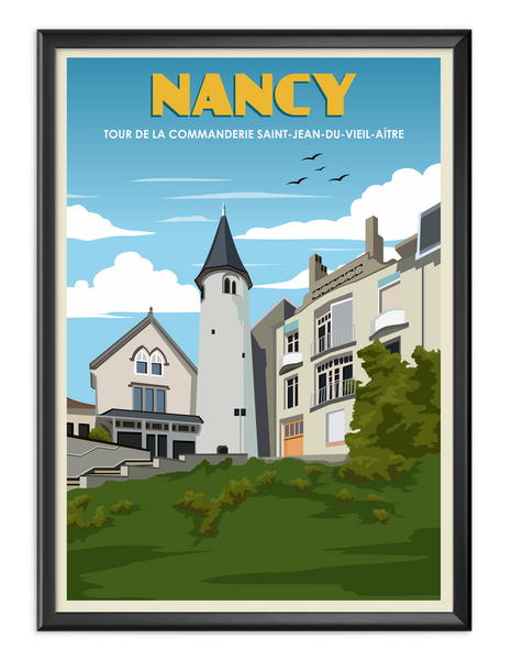 Tour de la commanderie - Nancy