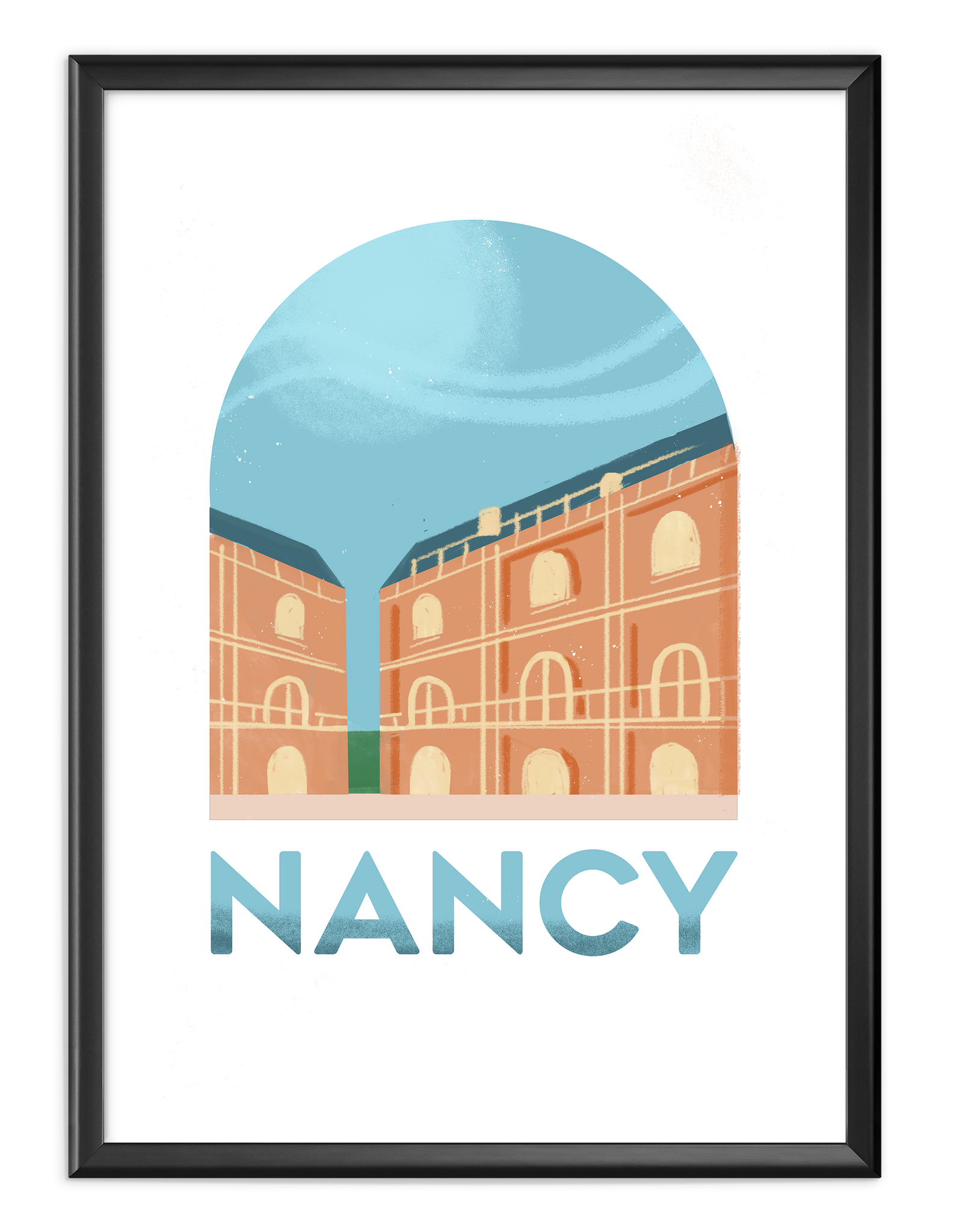 Affiche A3 "Nancy Architecture"