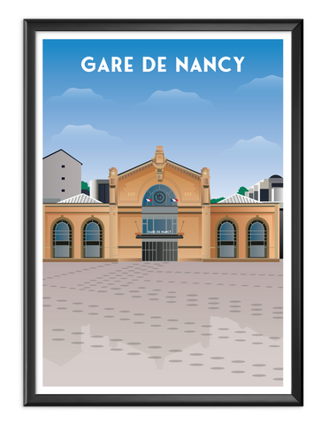 La gare de Nancy