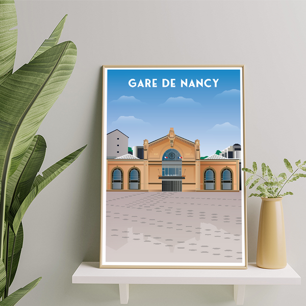 La gare de Nancy