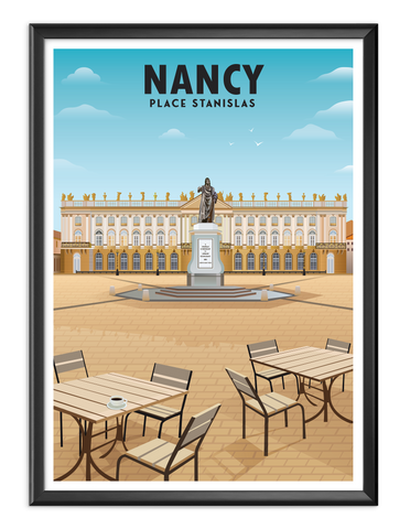 Place Stanislas de Nancy - Tables Terrasse