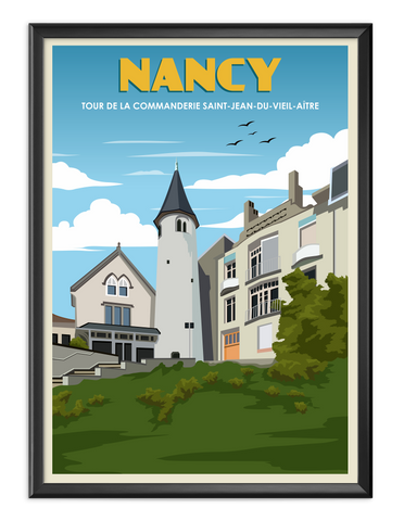 Tour de la commanderie - Nancy